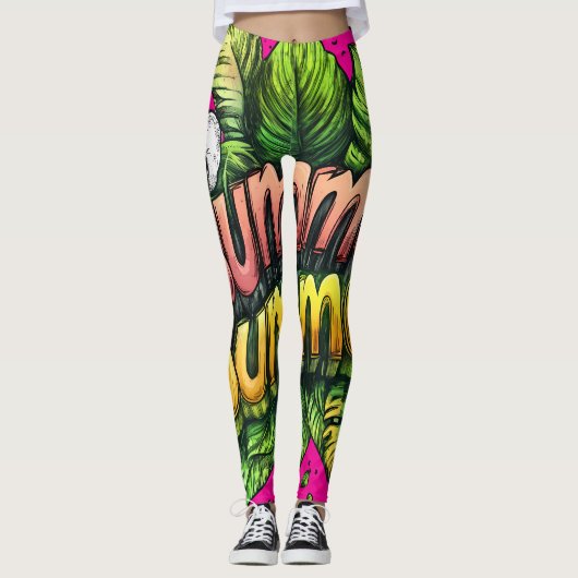 Leggings Imprimés Partout (Devant)