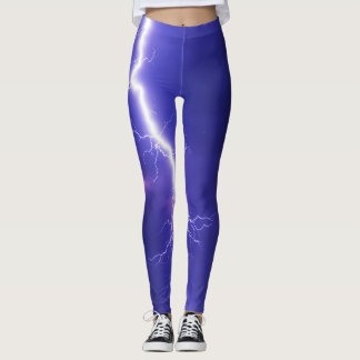 Leggings in de bliksemschicht
