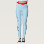 Leggings in de mode van Chicago, Chicago Flag / sp (Voorkant)