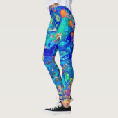 Leggings in de oceaan, schildpadden, leggings, leg (Links)