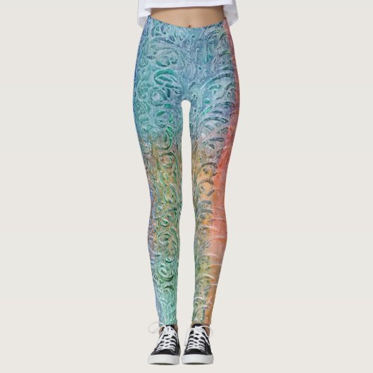 Leggings in de schaduw van bomen (Voorkant)