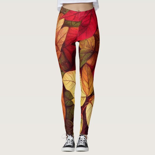 Leggings in het najaar (Voorkant)