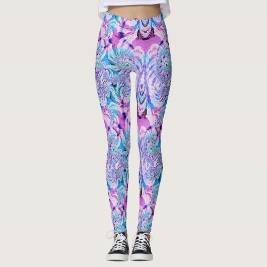 Leggings ~ in pastel ~ origineel (Voorkant)