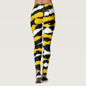 Leggings in stripes yellow (Dos)