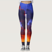 LEGGINGS INCENDIE DE SOLEIL PACIFIQUE (Devant)