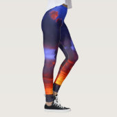 LEGGINGS INCENDIE DE SOLEIL PACIFIQUE (Droite)