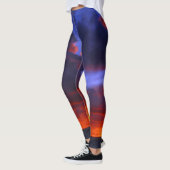 LEGGINGS INCENDIE DE SOLEIL PACIFIQUE (Gauche)