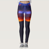 LEGGINGS INCENDIE DE SOLEIL PACIFIQUE (Devant)