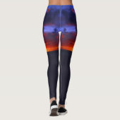 LEGGINGS INCENDIE DE SOLEIL PACIFIQUE (Dos)