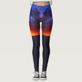 LEGGINGS INCENDIE DE SOLEIL PACIFIQUE (Devant)