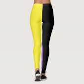 Leggings Indicateur de fierté non binaire (Dos)