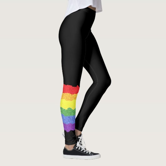 Leggings Indicateur Gay pride (Droite)