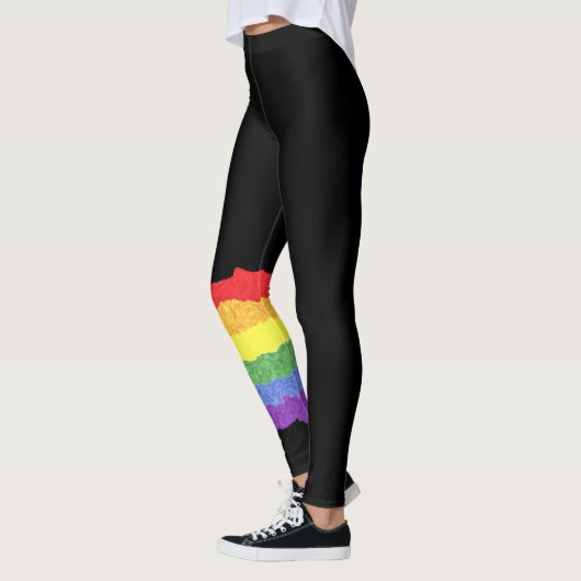 Leggings Indicateur Gay pride (Gauche)