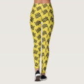 Leggings Indicateurs de course en gras (Dos)