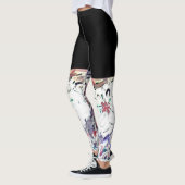 Leggings Indigo et noir (Gauche)