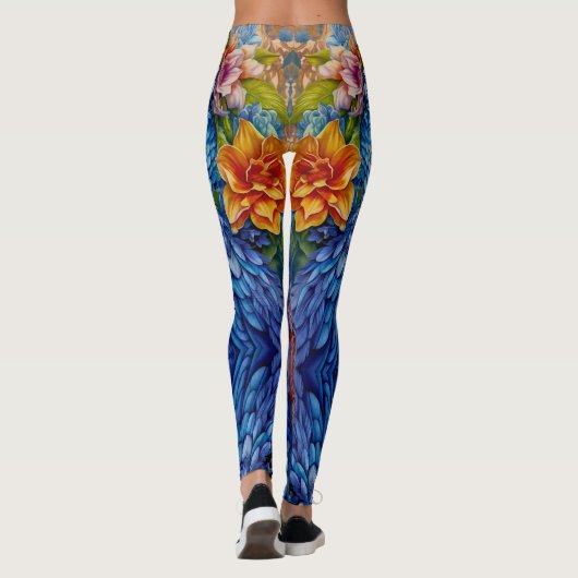 Leggings Indigo Macaw - Joty (Dos)