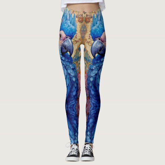 Leggings Indigo Macaw - Joty (Devant)