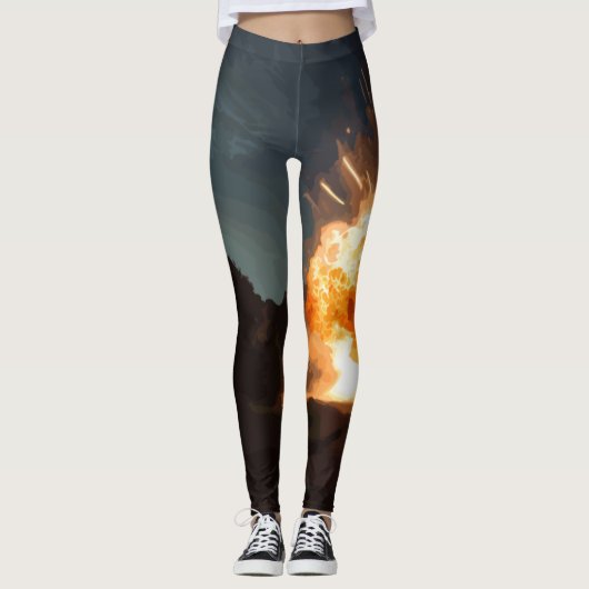 Leggings Inferno (Devant)