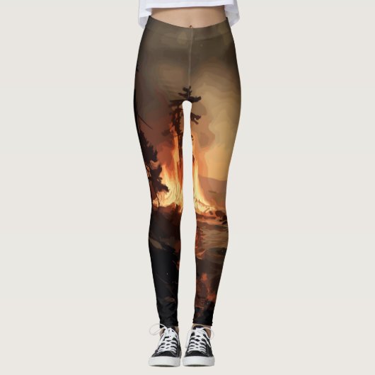Leggings Inferno (Devant)