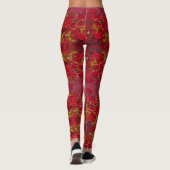 Leggings Inferno Balloon Painting Studio Art (Dos)
