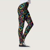 Leggings Infini Neurodiversity d'arc-en-ciel d'autisme (Droite)