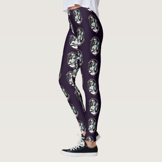 Leggings Infirmière d'Halloween (Gauche)