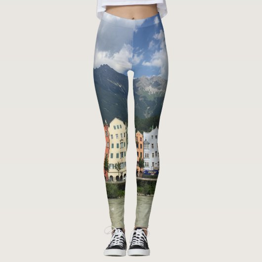 Leggings Innsbruck, ville dans les Alpes (Devant)