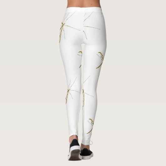 Leggings insecte géant blanc (Dos)
