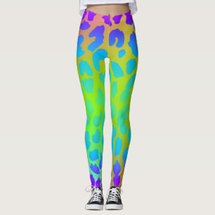 Leggings Inspiration colorée motif Retro Cute