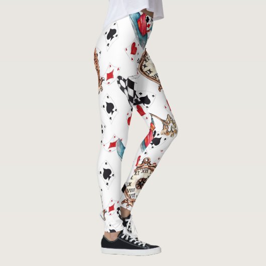 Leggings Inspiré Par Alice In Wonderland (Droite)