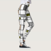 Leggings Inspiré par Mondrian 4 (Droite)
