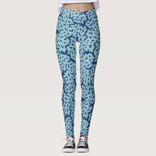 Leggings inspirés des récifs coralliens (Devant)