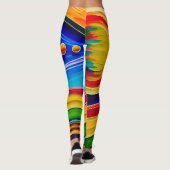 Leggings inspirés par la cosmique (Dos)