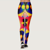 Leggings inspirés par la cosmique (Dos)