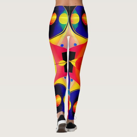 Leggings inspirés par la cosmique (Dos)