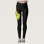 Leggings Inspirez le style de yoga (Devant)