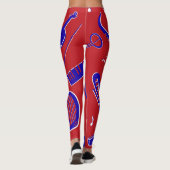 Leggings Instruments de musique (Dos)