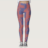 Leggings Interférence de vague (Devant)