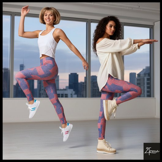 Leggings Interférence de vague