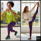 Leggings Interférence de vague