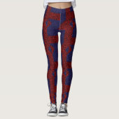 Leggings Interférence de vague (Devant)