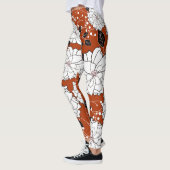 Leggings Invitation florale : Mariage Abstrait (Gauche)