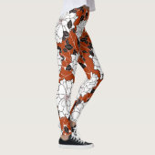 Leggings Invitation florale : Mariage Abstrait (Droite)