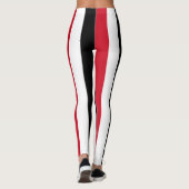 Leggings Irak Couleurs du drapeau national verticales (Dos)
