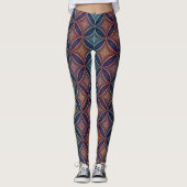 Leggings Iridescent 3D Morphing Shapes | Seamless Futuristi (Devant)