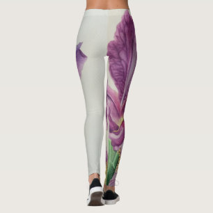 Leggings Iris en fleur sensuelle Pantalon de jambières femm