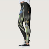 Leggings IRIS IMPRIMÉS SUR MESURE (Gauche)