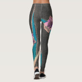 LEGGINGS IRIS JAPONAIS EN HAUT DE GAMME (Dos)
