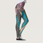 LEGGINGS IRIS JAPONAIS EN HAUT DE GAMME (Droite)