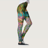 Leggings Iris Jardin Monet Giverny fleurs (Droite)
